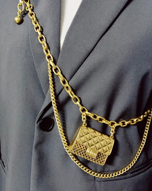 Luxury chain purse