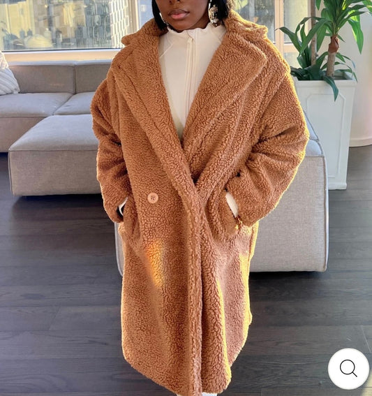 Teddy bear coat